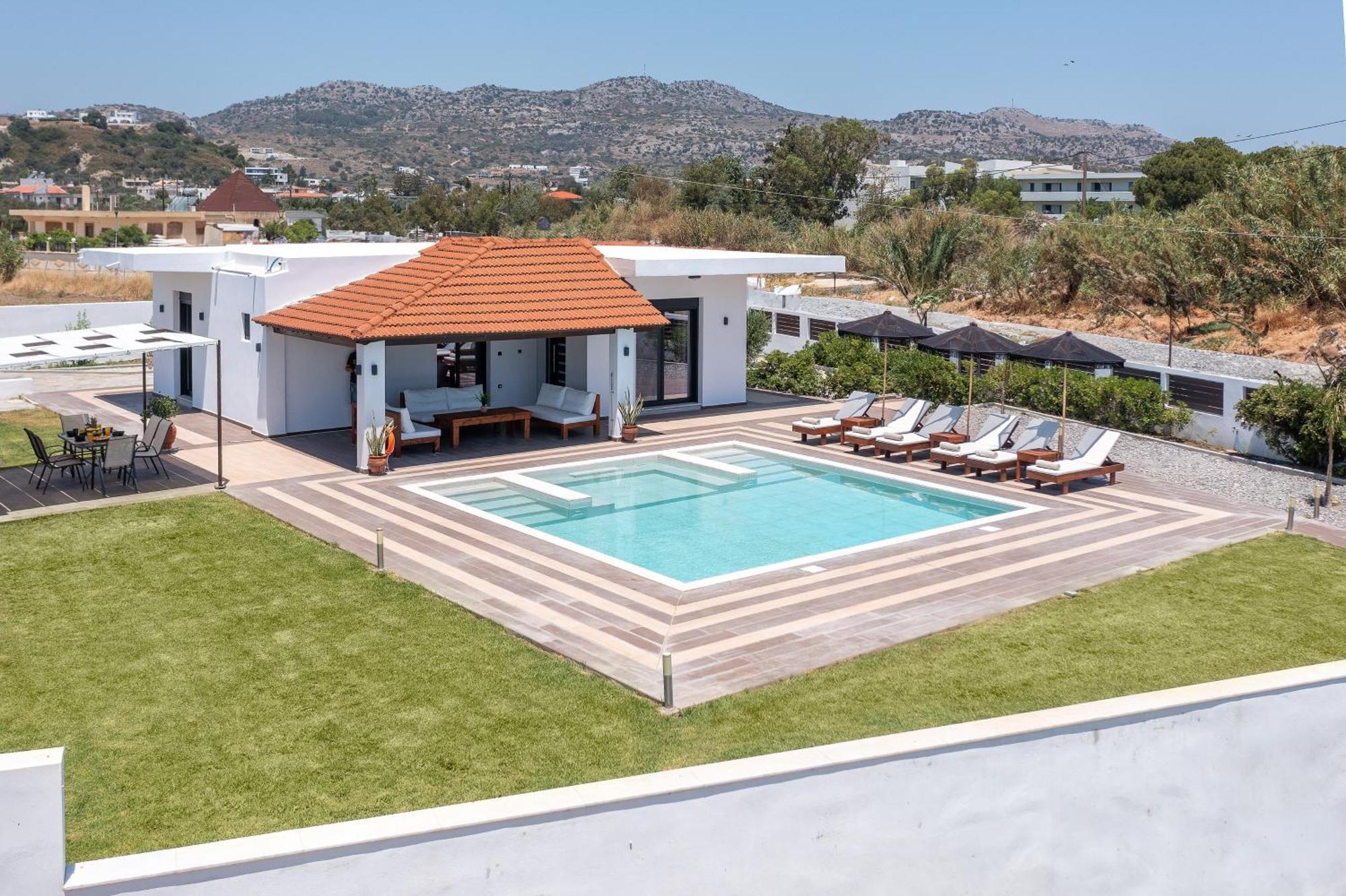 Elysian Villa Afántou Exterior foto