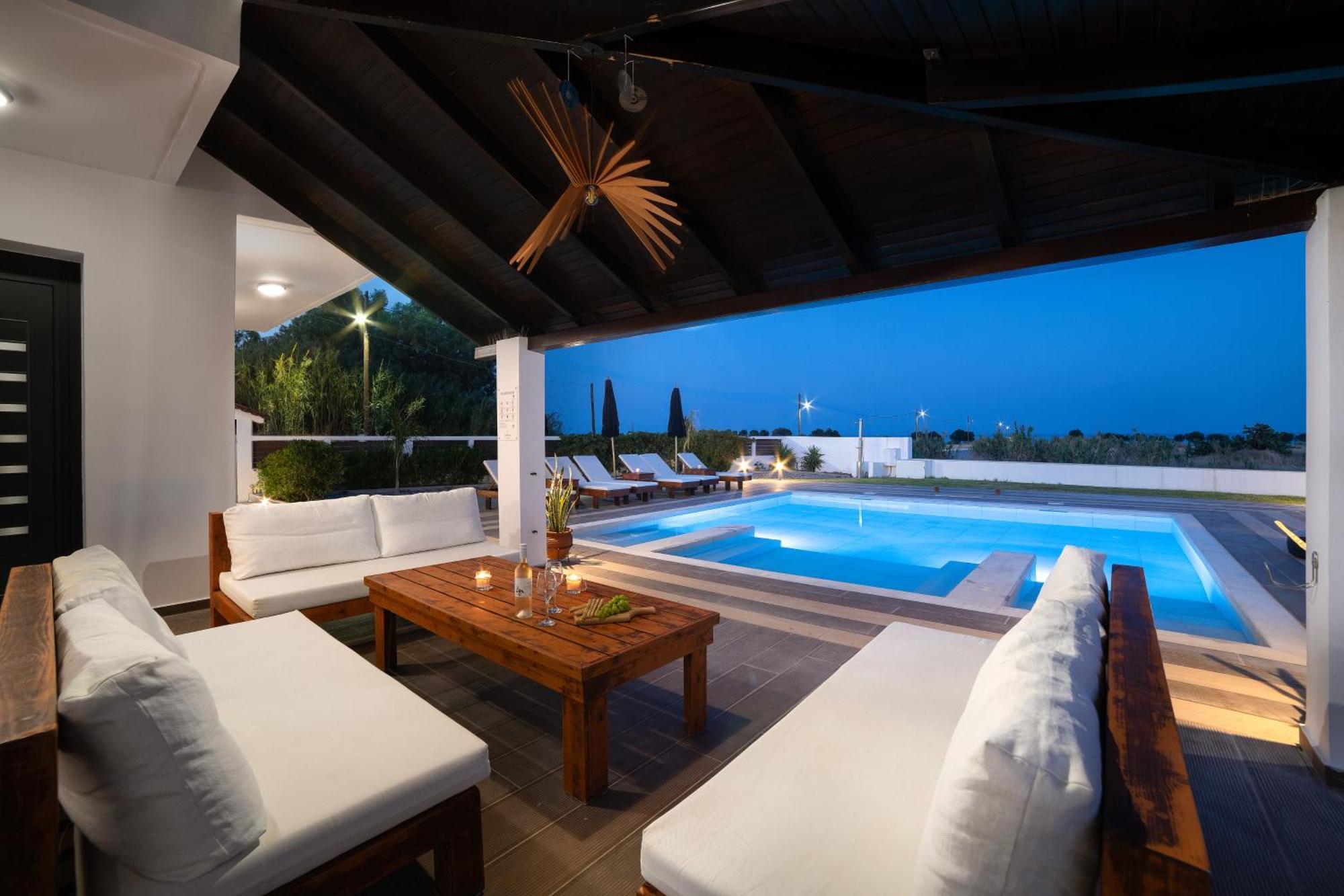 Elysian Villa Afántou Exterior foto