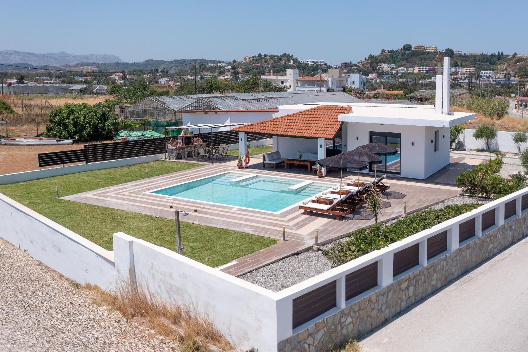 Elysian Villa Afántou Exterior foto